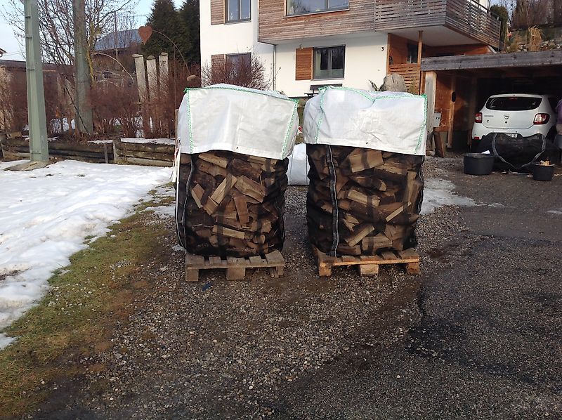 Haf Forsttechnik Big Bag Holz Brennholz Scheitholz Ostatni Lesni